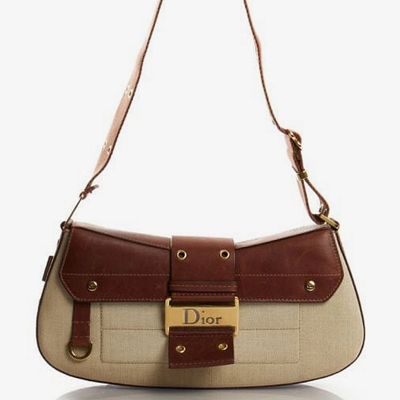 Dior Handbags - Rare 💎 DIOR John Galliano Street Chic Columbus Bag Leather & Canvas